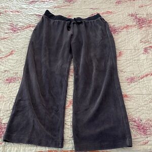 Dark Gray Wide-Leg Pants